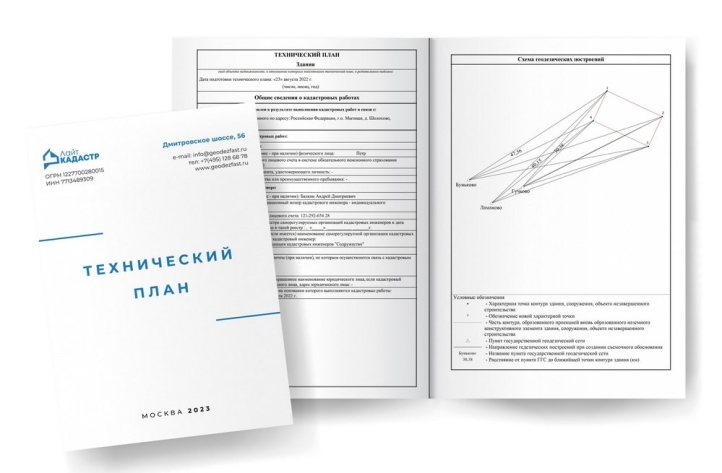 Технический план на здание в г.о. Мытищи, д. Шолохово, ул. Экодолье